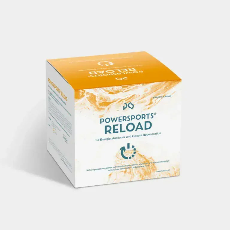 POWERSPORTS® RELOAD pro energii, vytrvalost a rychlejší regeneraci