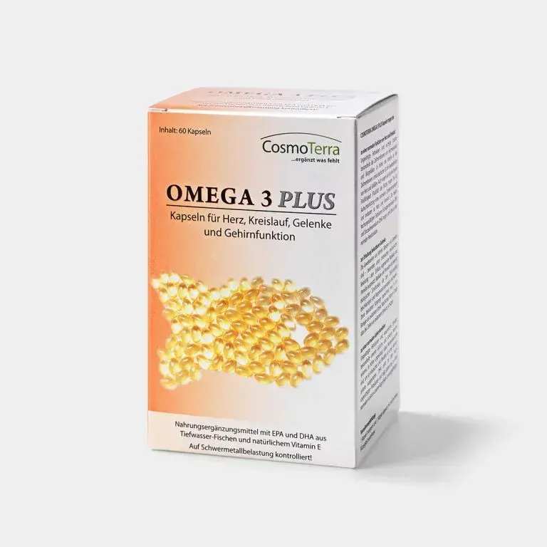OMEGA 3 PLUS Kapsle pro srdce, krevní oběh a klouby