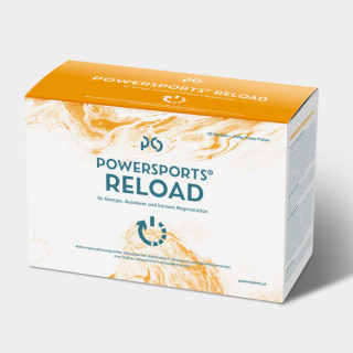 POWERSPORTS® RELOAD pro energii, vytrvalost a rychlejší regeneraci v sáčcích Doprodej